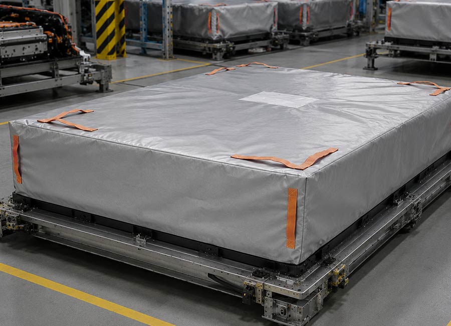 Fire Containment Covers for HV and Traction Batteries