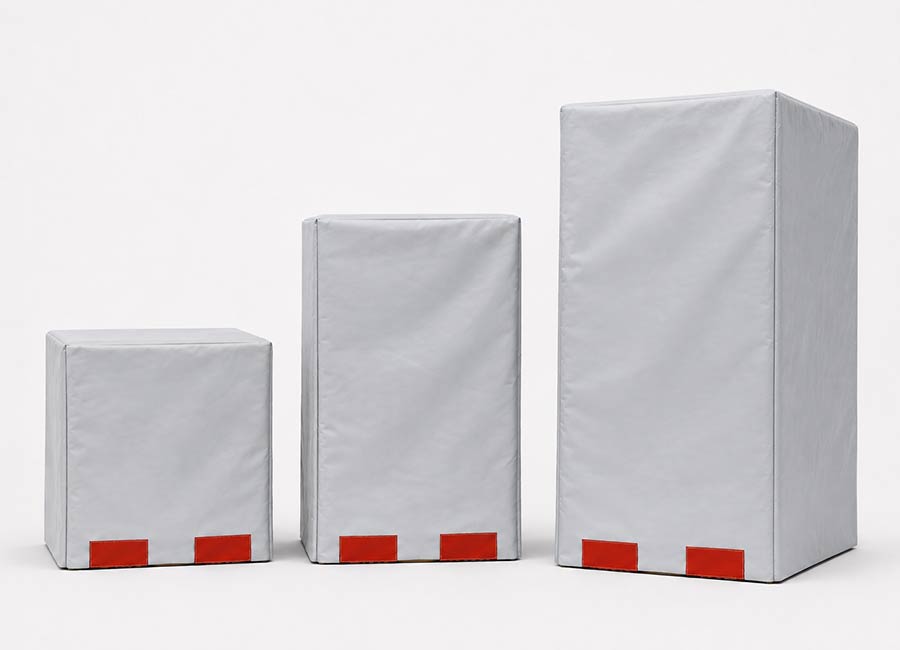 Brandschutzhauben für Paletten und Gitterboxen