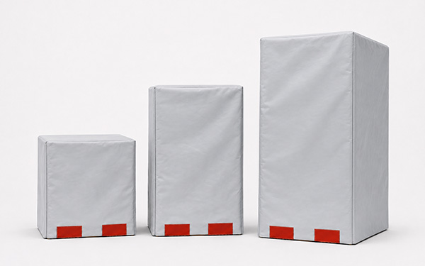 Brandschutzhaube für Paletten und Gitterboxen in Lager und Logistik