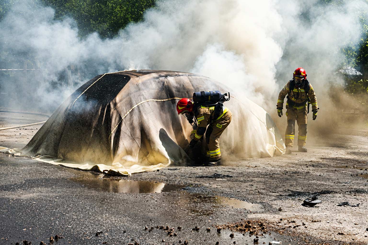 Brand begrenzen statt nur abdecken – DIN 91489-1