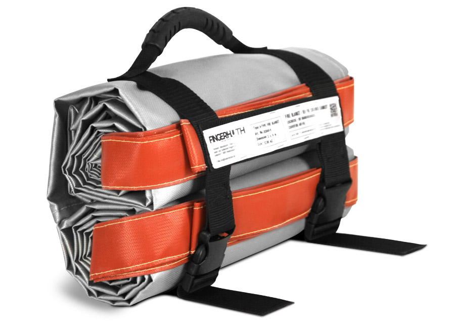 Fire protection blanket for e-bikes