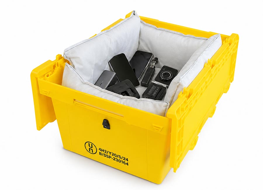 Gefahrgutbehälter für Lithium-Ionen-Akkus SECON KMB-DH627 GGV