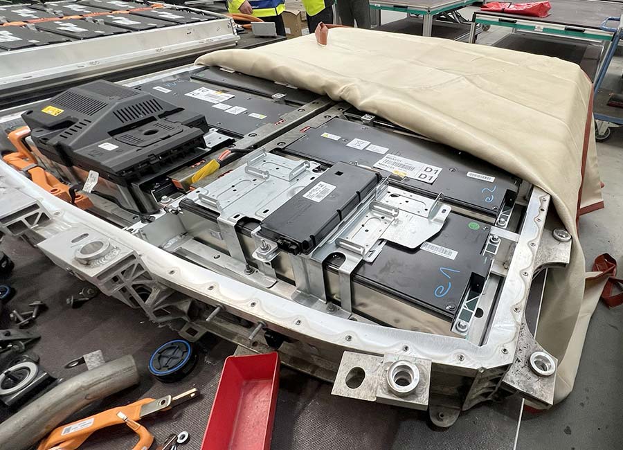 HV Batterie-Brandbegrenzungsdecke