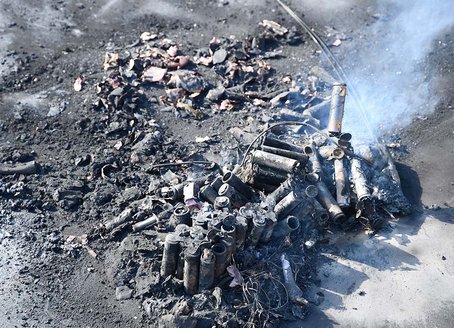 HV Battery Fire Containment Blanket