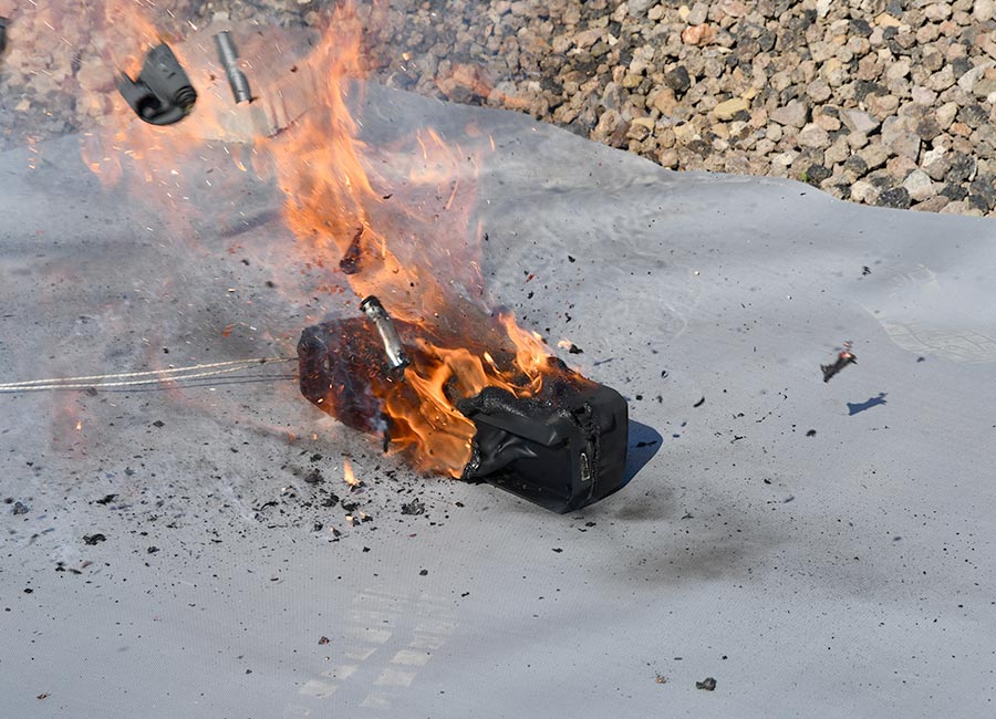 HV Battery Fire Containment Blanket