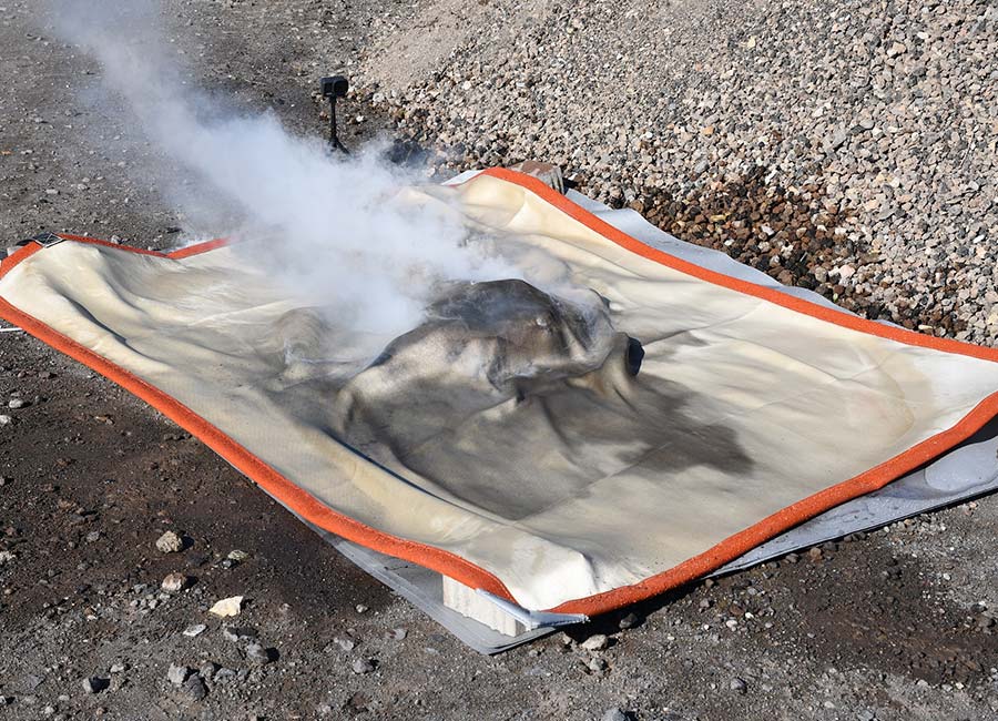 HV Battery Fire Containment Blanket