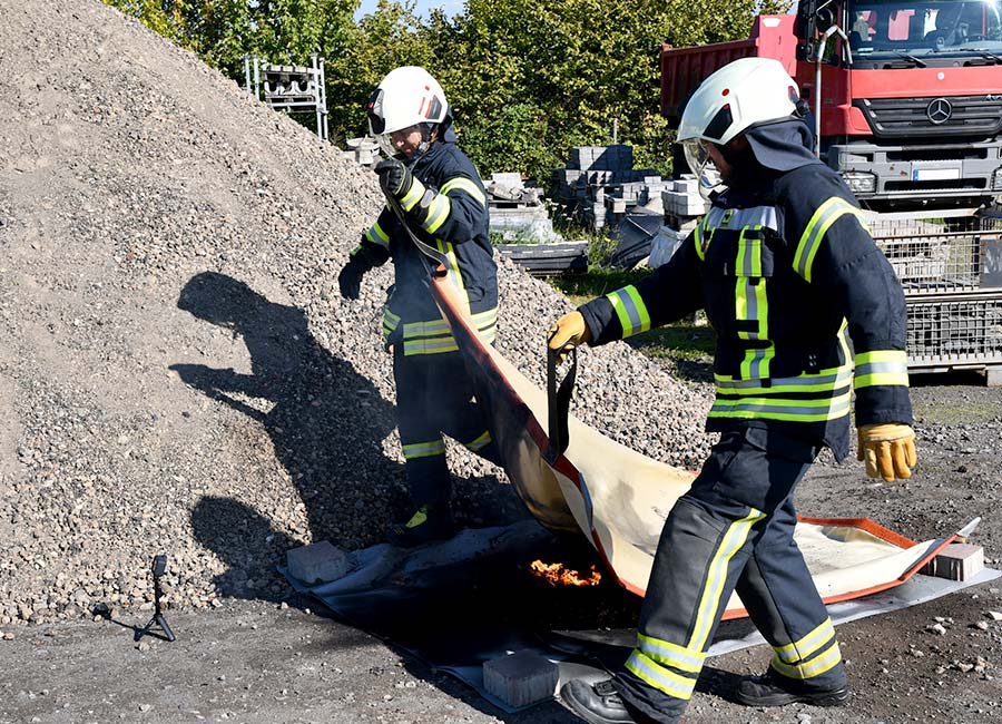 HV Battery Fire Containment Blanket