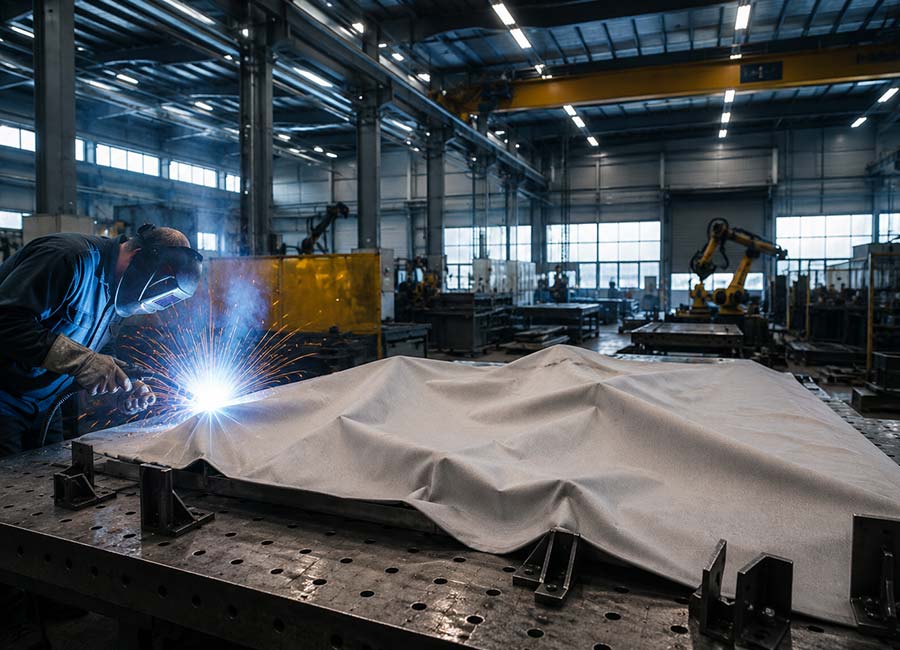 Protection Against Sparks, Welding Spatter and Heat