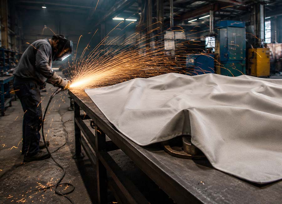 Protection Against Sparks, Welding Spatter and Heat