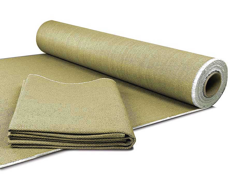 Spatter and flame protection blanket up to 1000 °C