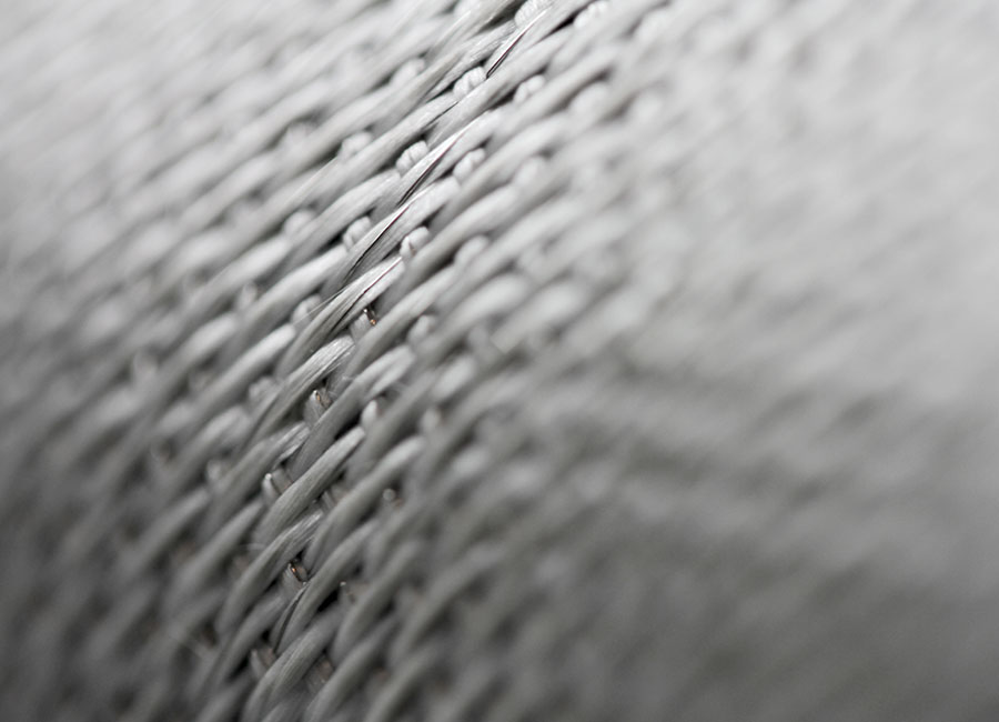 Glass Fabric with V4A Wire Reinforcement