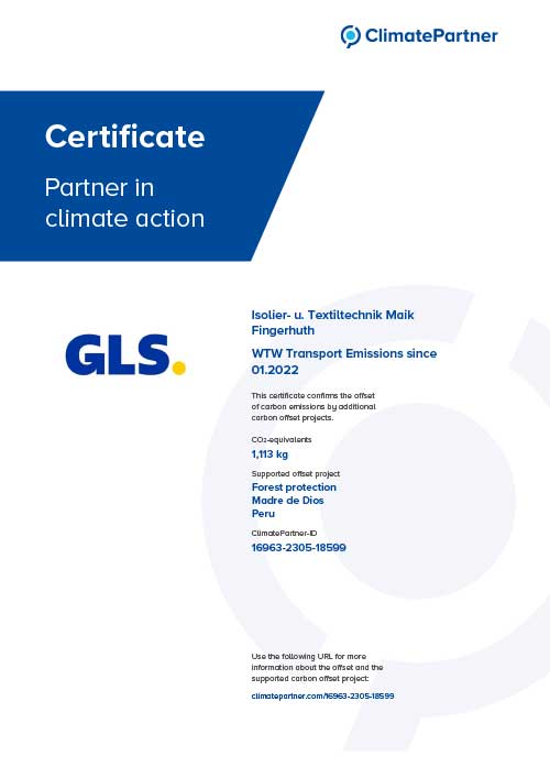 KlimaProtect Certificate 2022