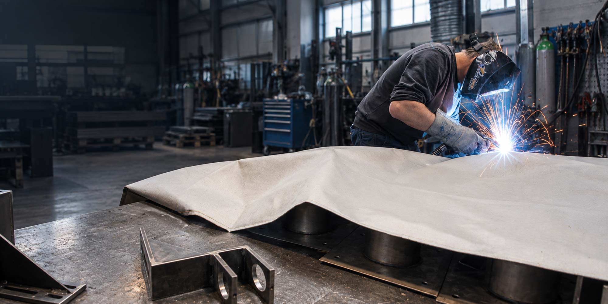 Schweißdecken für Industrie und Hochtemperatur-Anwendungen